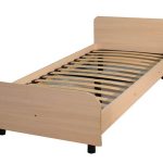 lit simple avec base orthopédique