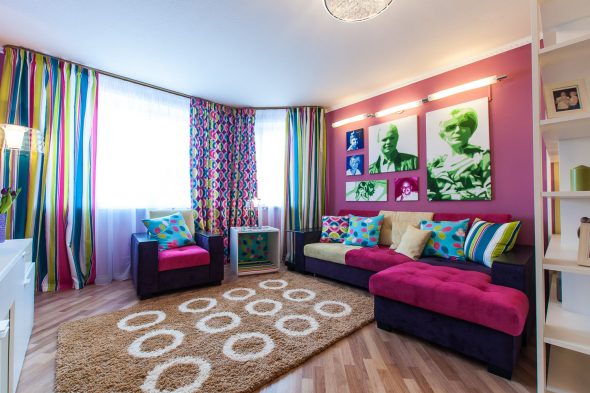 chambre salon avec canapé