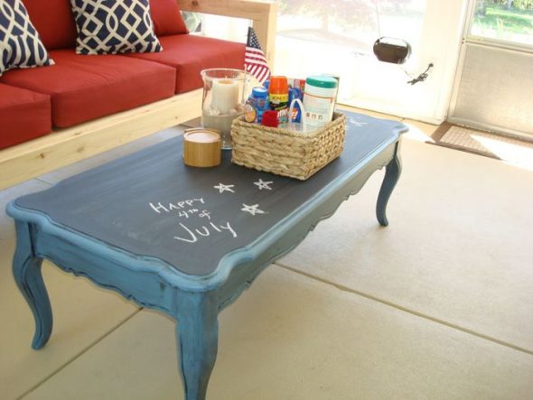 mesa pintada