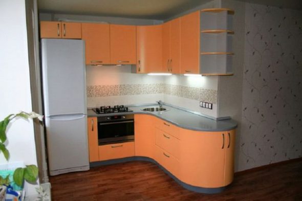 coin cuisine arrondi