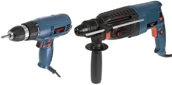 perforateur et tournevis