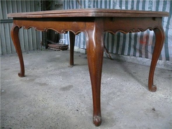pintando la mesa