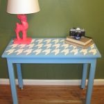 peinture de meubles avec décor