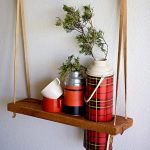 étagère pour vases de bouteilles ou thermoses