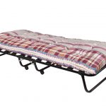 lit pliant avec matelas orthopédique