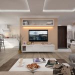 placement de meubles dans un studio