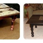 Restauration de la table dans le salon