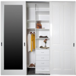 armoire blanche
