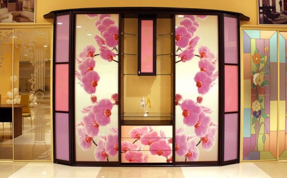 armoire avec impression photo