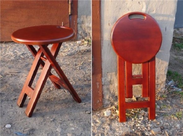 tabouret pliant faites le vous même