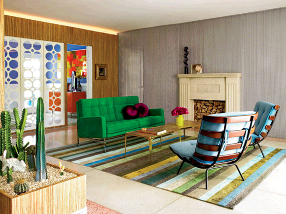 style kitsch dans le salon