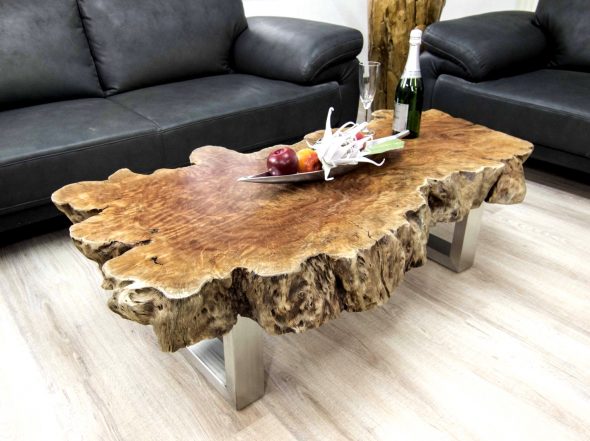 table en bois massif