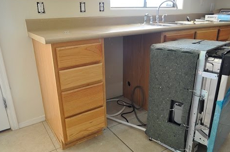 installation de lave-vaisselle