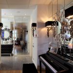 miroirs à l'intérieur du piano