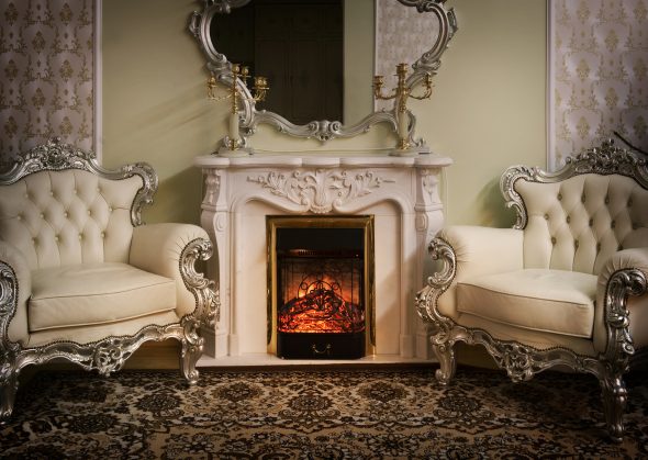 miroir au coin du feu