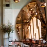 rétroviseur intérieur marron