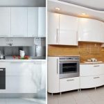 Cuisine blanche brillante