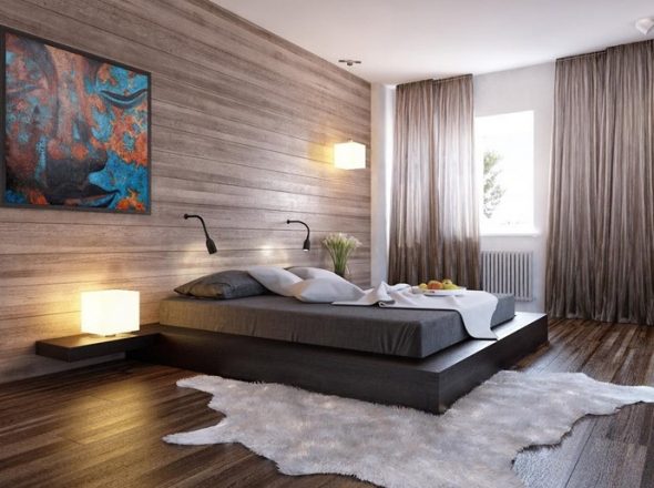 applique dans la conception de la chambre