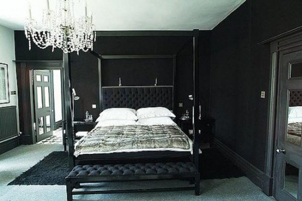 Intérieur de la chambre noire