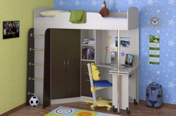 lit mezzanine pour enfants
