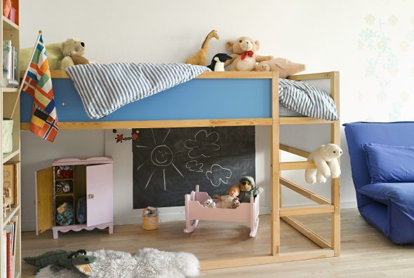 Lit d'enfant - photo du grenier