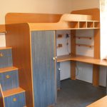 mezzanine avec espace de travail