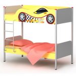 Lit mezzanine de style sportif