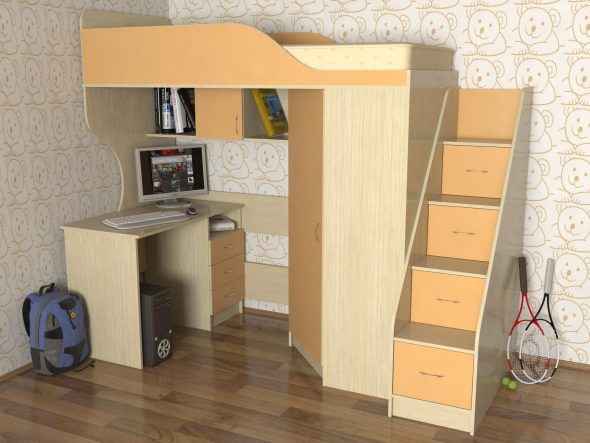 Lit mezzanine pour enfants - pour dormir, jouer et vivre une aventure