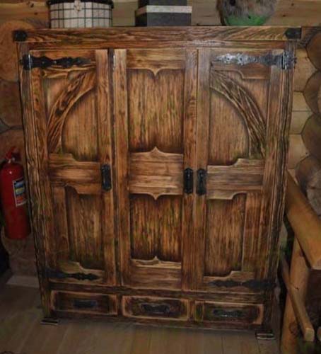 Double cabinet avec leurs propres mains
