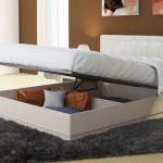 base orthopédique de levage de lit double
