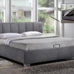 lit double levage gris