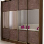 Façade imitation cuir 4 portes