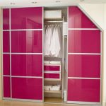 Armoire encastrée brillante