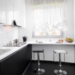 idée pour un comptoir de petite cuisine