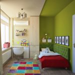 Petite chambre lumineuse pour enfants