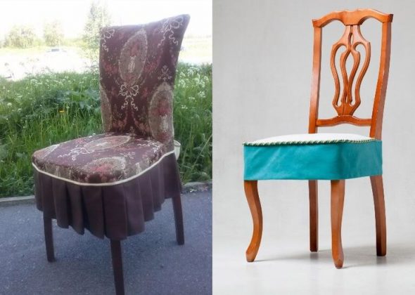 Belle chaise couvre
