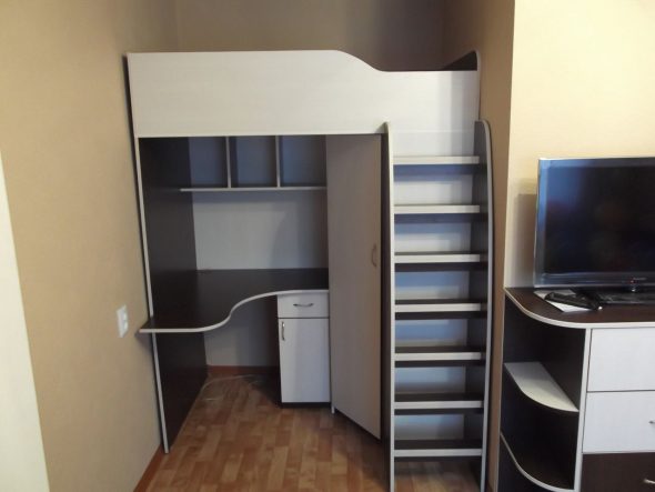 Lit - aggloméré loft