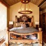 lit en bois massif chambre design