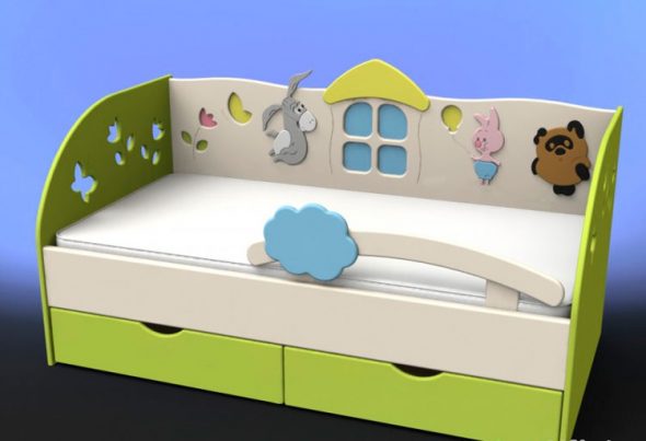 Lits pour enfants à partir de 2 ans