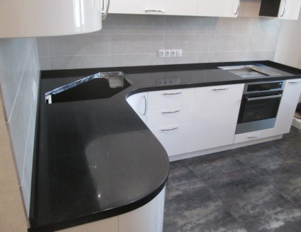 Acryl stenen keuken aanrecht