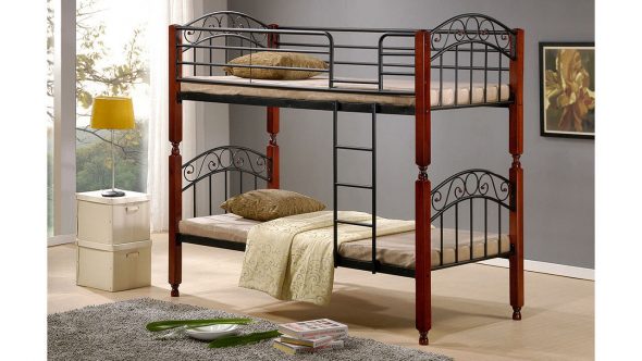 Lits superposés en métal pour adultes