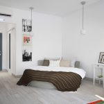 Forme de lit ronde inhabituelle