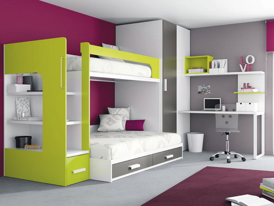 Bonne disposition de la chambre des enfants