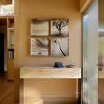 couloir pour un couloir étroit intérieur moderne