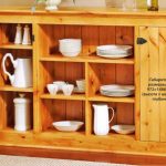 Обикновено провинциален стил DIY дървен шкаф