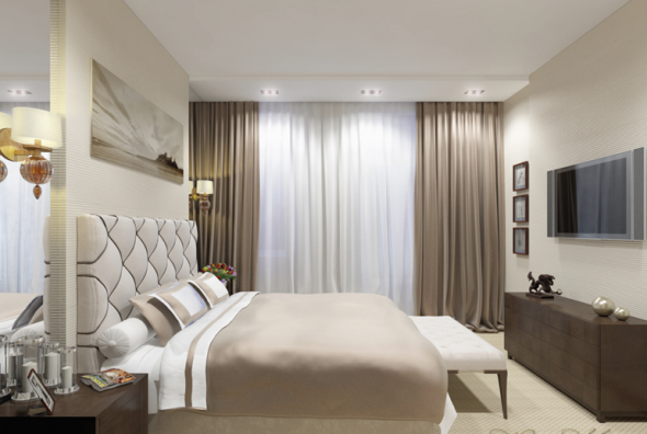 L'emplacement du lit dans la chambre