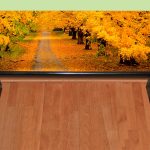 décor de table en film autocollant