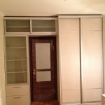 Armoire coulissante avec mezzanine