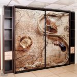 Armoire coulissante avec une belle impression photo