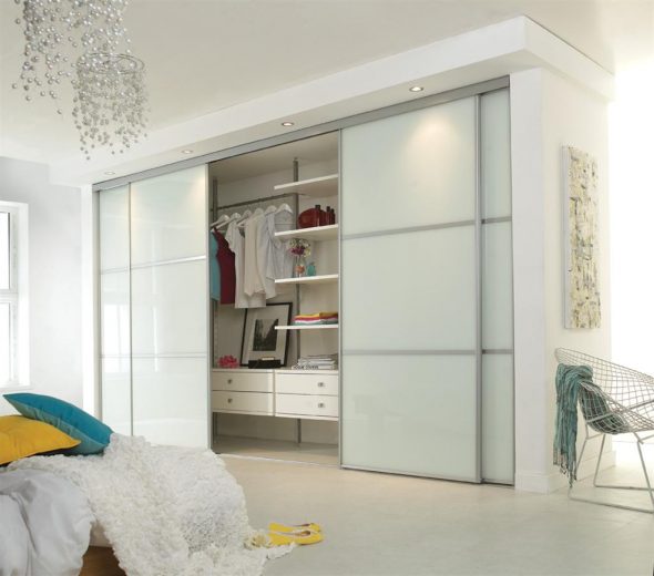 armoire blanche